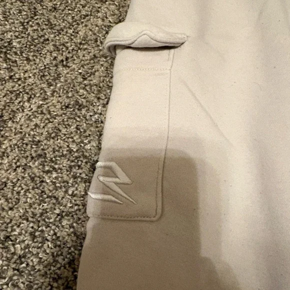 Gymshark Nike Beige Fleece Sweats - Picture 3 of 5